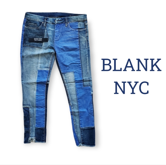Blank NYC Denim - Blank Nyc Patch Denim Jeans Sz 28